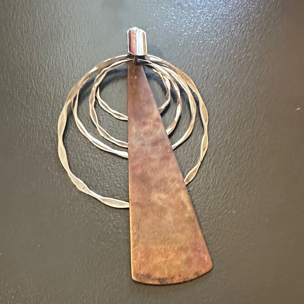 RLM Silver and Bronze Pendant